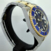 Rolex Submariner 18k & Steel, Blue dial 116613LB  Box & Card