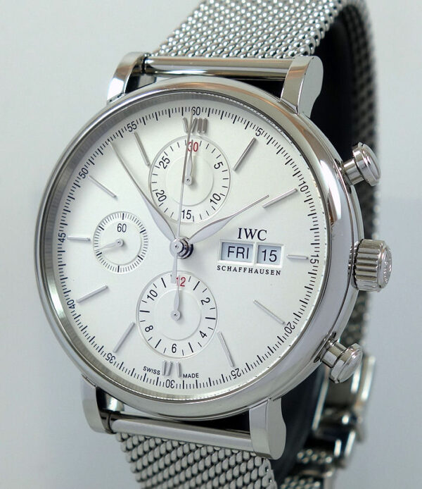 IWC Portofino Chronograph 42mm, Milanaise Mesh bracelet IW391028