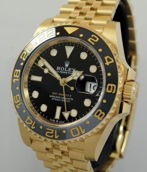 Rolex GMT-Master II 18k GOLD Jubilee 126718GRNR  August 2023 In Stock Now 