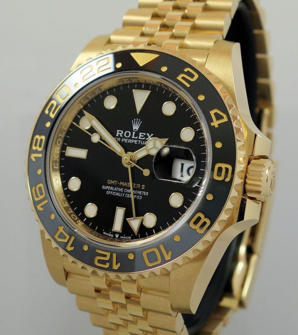 Rolex GMT-Master II 18k GOLD Jubilee 126718GRNR  August 2023 In Stock Now!
