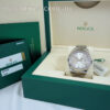 DSC03373 Rolex Datejust II Diamond dial, White-Gold bezel BOX and CARD 2016 116334