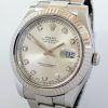 Rolex Datejust II  Diamond dial, White-Gold bezel BOX and CARD 2016 116334