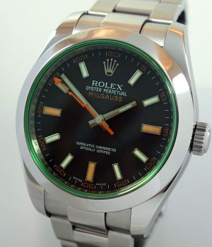 Rolex Milgauss  Green  116400GV Full set 