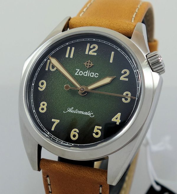 ZODIAC Field Olympos Automatic 40mm Green-dial ZO9713