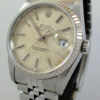 Rolex Datejust 36mm White-Gold bezel & Linen-dial 16234