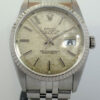 Rolex Datejust 36mm White-Gold bezel & Linen-dial 16234