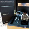 DSC04229 Panerai LUMINOR Marina "Tobacco Dial" 1950 3 DAYS TITANIO PAM351 Box & Card