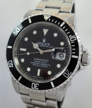 Rolex Submariner Date 16610 Box   Card 2009