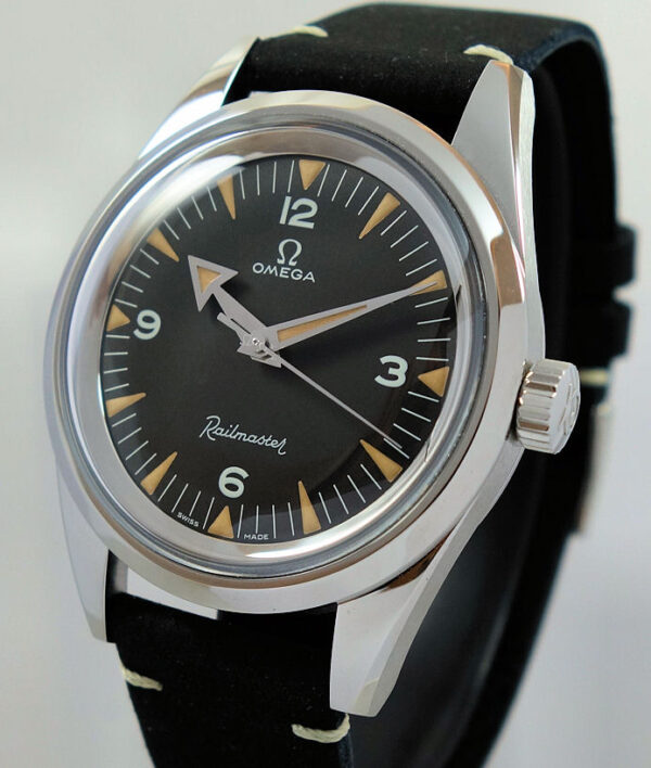 Omega Seamaster Railmaster 38mm 1957 Trilogy  Ltd. Edn. Full set!! 220.10.38.20.01.002