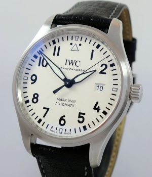 IWC Pilot Mark XVIII White dial  40mm IW327017