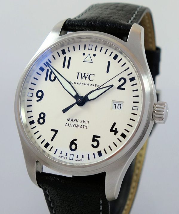 IWC Pilot Mark XVIII White dial, 40mm IW327017