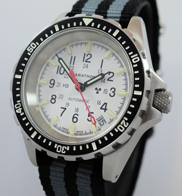 Marathon GSAR Search and Rescue Diver 36mm White-dial WW194026-WD