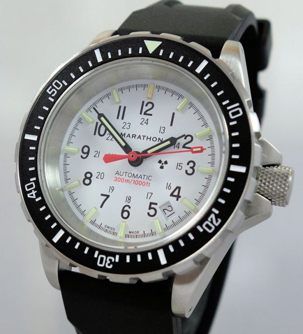 Marathon GSAR Search and Rescue Diver 41mm White-dial 6645-21-558-0133