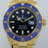 DSC04951 Rolex Submariner Yellow-Gold 41mm Blue Dial 126618LB Box & Card OCT 2022