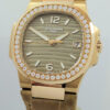 DSC05064 Patek Philippe Nautilus 32mm Rose-Gold & Diamond 7010R-012