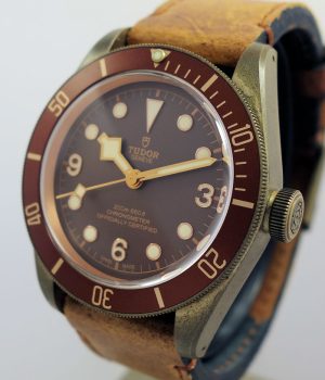 Tudor BRONZE Heritage Black Bay 43mm Brown-dial   bezel 79250BM