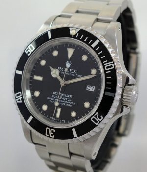 Rolex SeaDweller 4000 16600 Box   Papers 1996