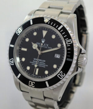 Rolex SeaDweller 4000 16600 Box & Papers 1996