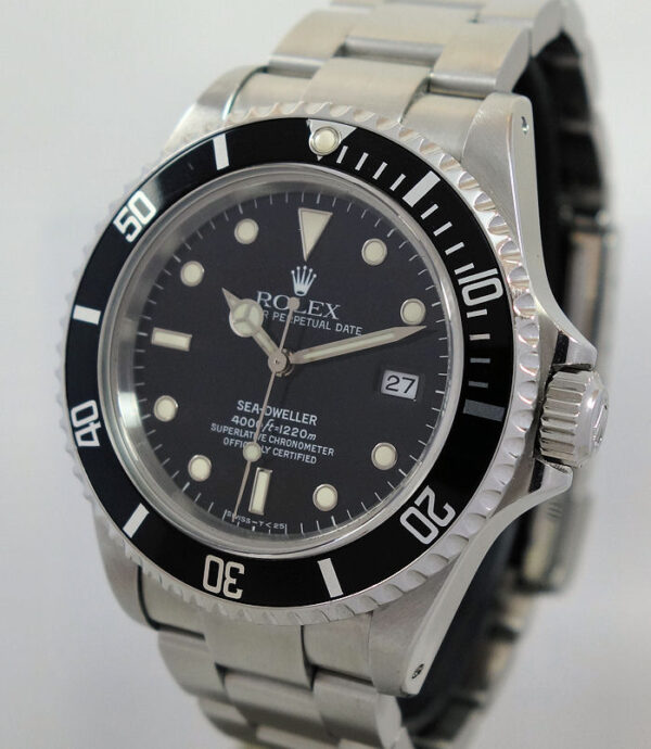 Rolex SeaDweller 4000 16600 Box & Papers 1996