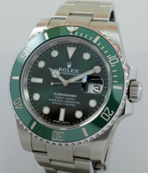 Rolex Submariner HULK 116610LV  2020  Box   Card  MINT 