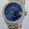 DSC05623 Rolex Datejust 31mm 18ct White Gold, Diamond dial & bezel 278289RBR Box & Card