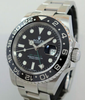 Rolex GMT Master II 116710LN Black-Ceramic bezel, full set!