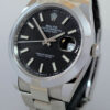 DSC06285 Rolex Datejust 41 Black-Dial 126300 Box & Card 2023