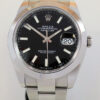 DSC06289 Rolex Datejust 41 Black-Dial 126300 Box & Card 2023