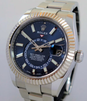 Rolex Sky-Dweller 326934  Steel, Blue-dial  2022 Box & Card