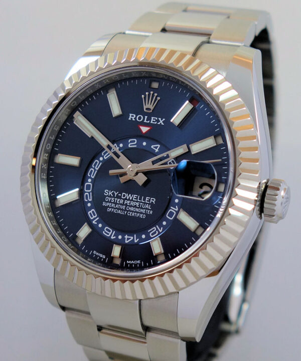 Rolex Sky-Dweller 326934  Steel, Blue-dial  2022 Box & Card