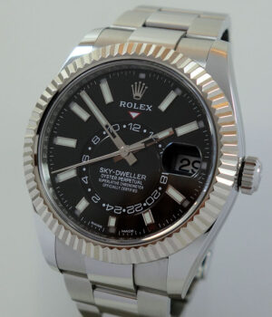 Rolex Sky-Dweller 326934 Black Dial Box   Card 2019