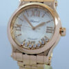 DSC06631 CHOPARD Happy Sport 18ct Rose-Gold, Midsize with Diamonds 274808-5002