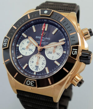 Breitling Super Chronomat B01 18k Red-Gold 44mm RB0136