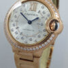Cartier Ballon Bleu 18ct Rose-Gold & Diamonds 33mm WJBB0082