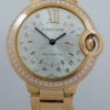 Cartier Ballon Bleu 18ct Rose-Gold & Diamonds 33mm WJBB0082