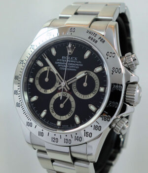 Rolex Daytona Steel Black Dial 116520