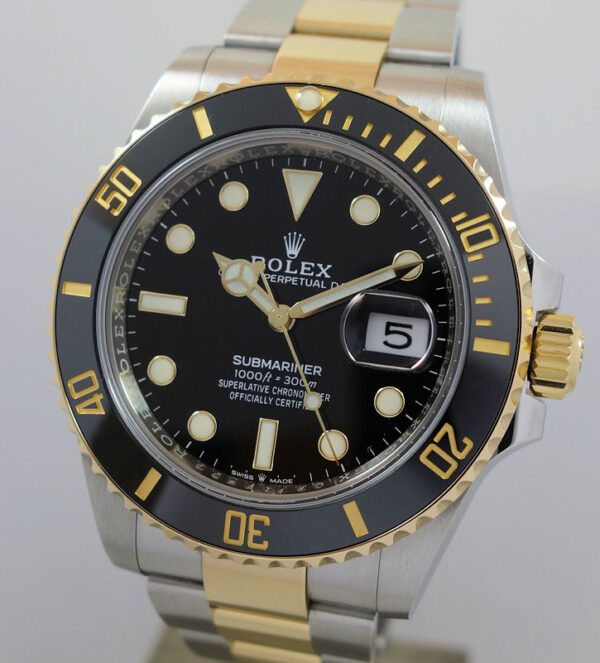 Rolex Submariner Gold & Steel 126613LN 41mm 2023 Box & Card