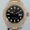 DSC06857 Rolex Yacht-Master 40 18ct Everose & Steel, Black dial 116621