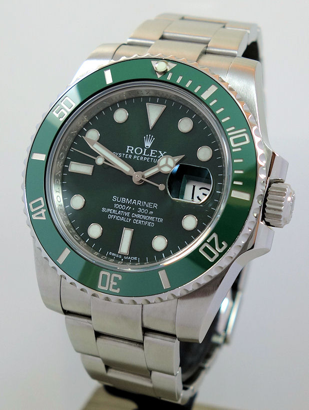 DSC07058 Rolex Submariner HULK 116610LV Box & Card