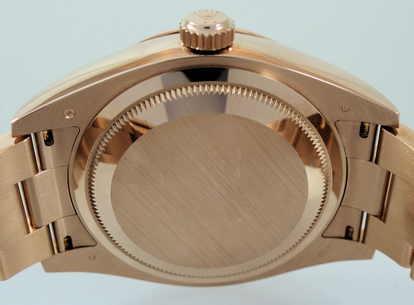 DSC07290 Rolex Sky Dweller 18k Everose Chocolate Dial 326935 2023 Mint