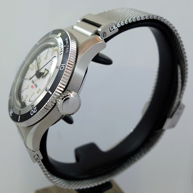 DSC07338 SERICA 5303 COSC DIVING CHRONOMETER PORCELAIN WHITE DIAL 39mm