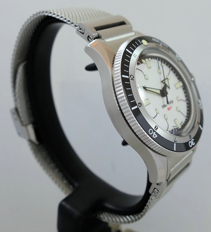 DSC07340 SERICA 5303 COSC DIVING CHRONOMETER PORCELAIN WHITE DIAL 39mm