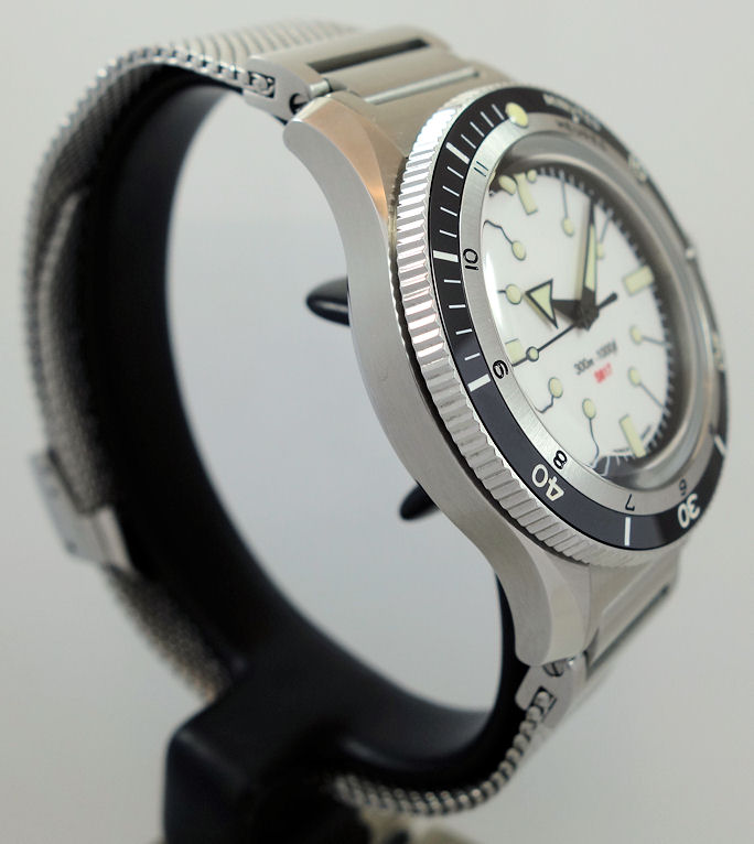 DSC07443 SERICA 5303 COSC DIVING CHRONOMETER PORCELAIN WHITE DIAL 39mm