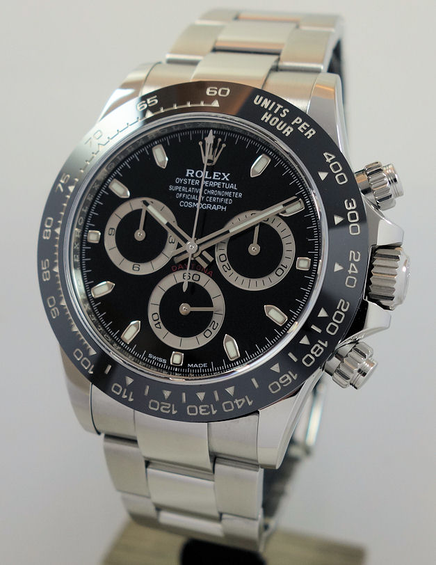 DSC07994 ROLEX DAYTONA 116500LN Black-Dial Box & Card JUNE 2021