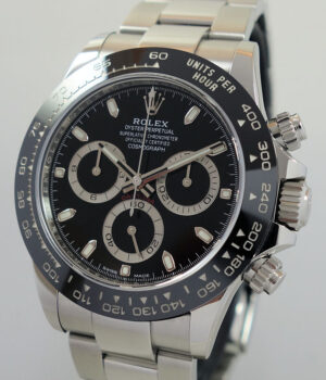 ROLEX DAYTONA 116500LN  Black-Dial  Box & Card JUNE 2021