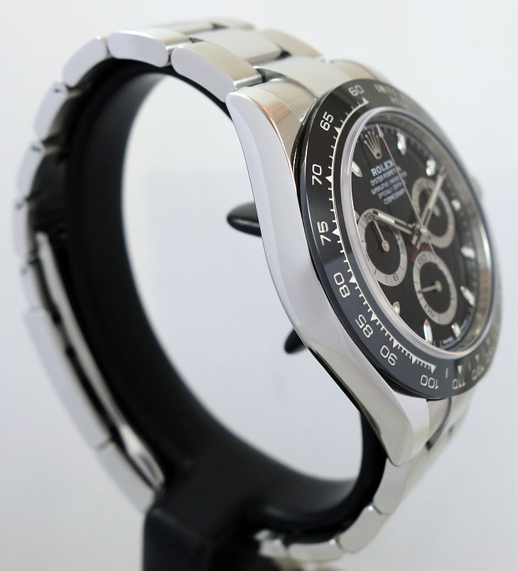 DSC08008 ROLEX DAYTONA 116500LN Black-Dial Box & Card JUNE 2021