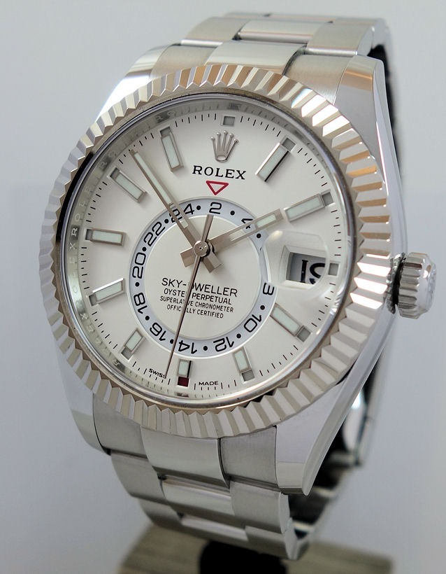 DSC08221 Rolex Sky-Dweller 326934 Steel White-dial 2022 Box & Card
