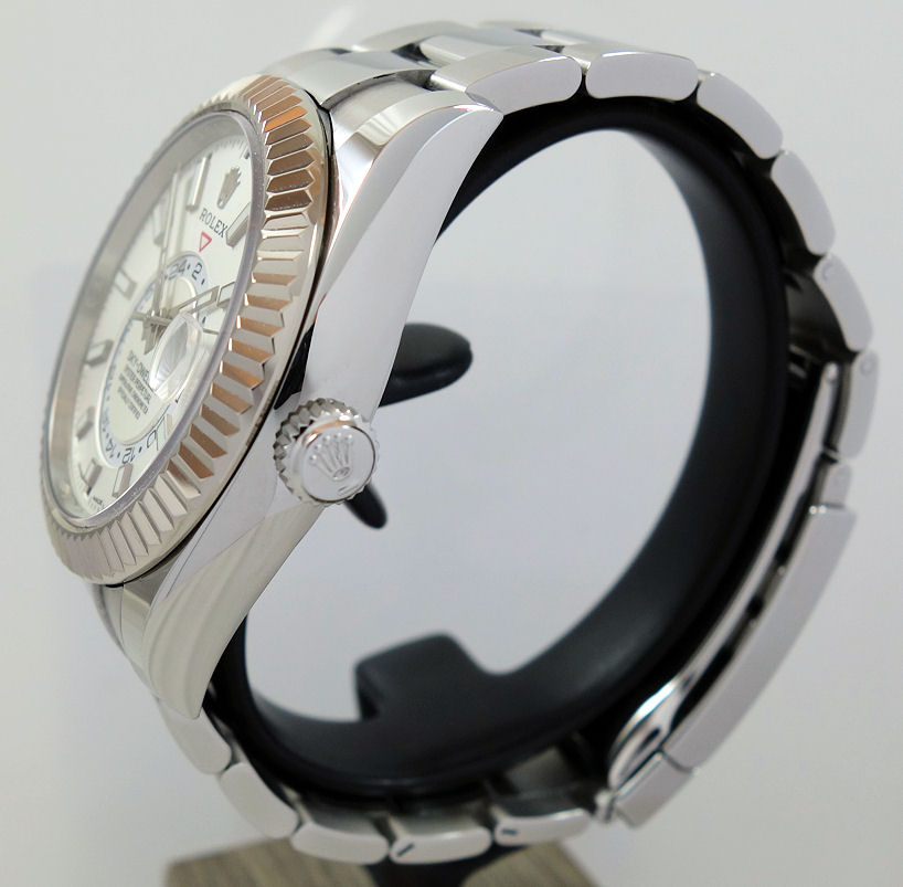 DSC08227 Rolex Sky-Dweller 326934 Steel White-dial 2022 Box & Card