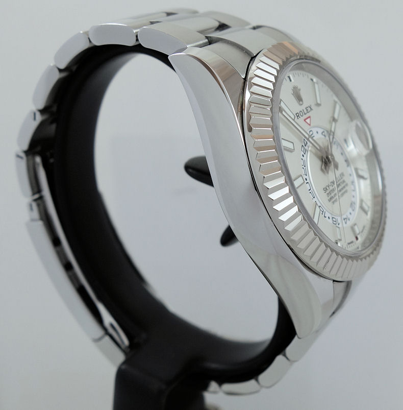 DSC08230 Rolex Sky-Dweller 326934 Steel White-dial 2022 Box & Card