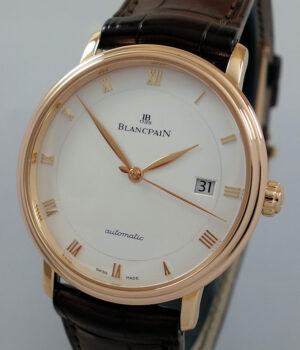 Blancpain Villeret Ultra Slim Automatic 38mm 18ct Pink-Gold 6223-3642-55b